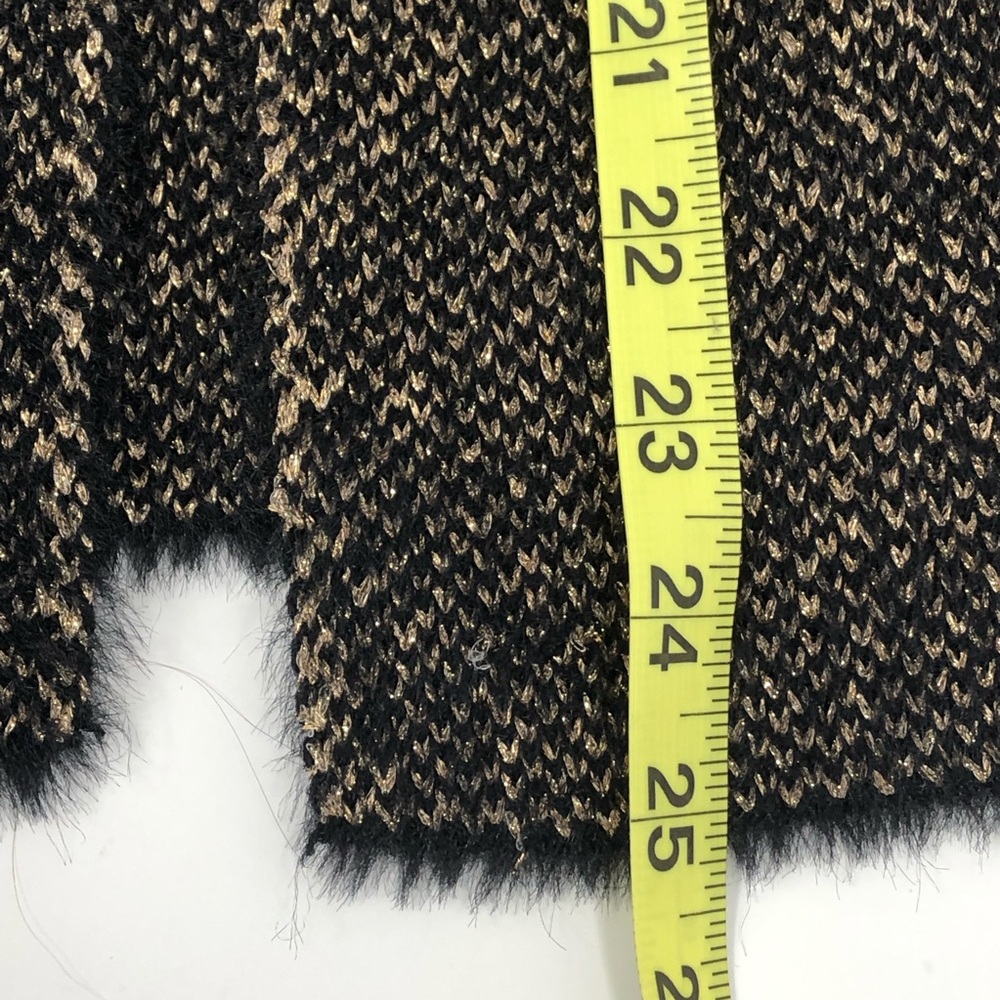 Anthropologie Sleeping On Snow Metallic Cardigan - Picture 7 of 8